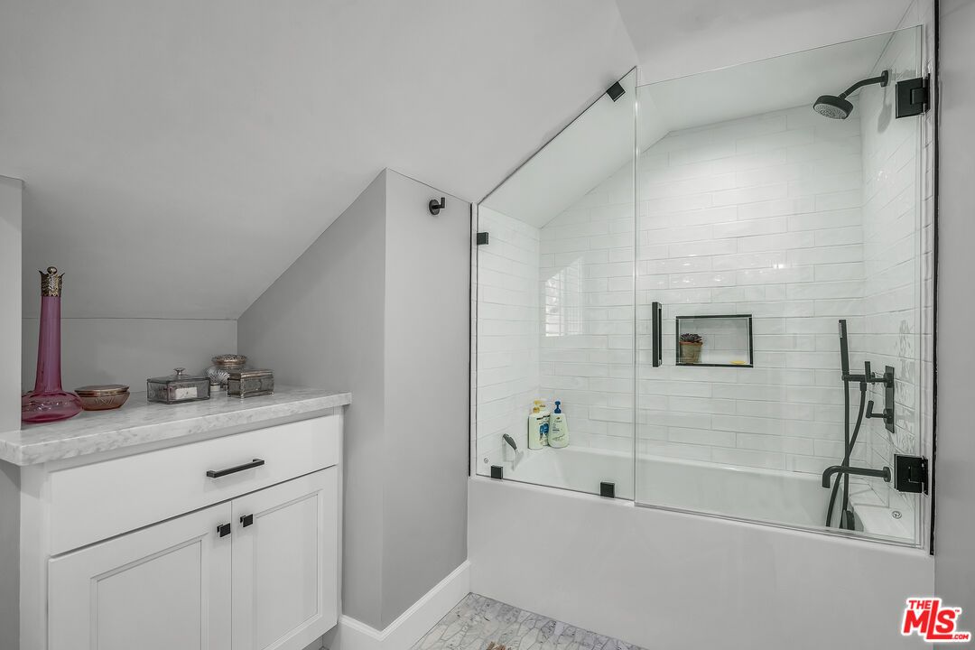Bathroom, Glass Shower, Interior, Marble