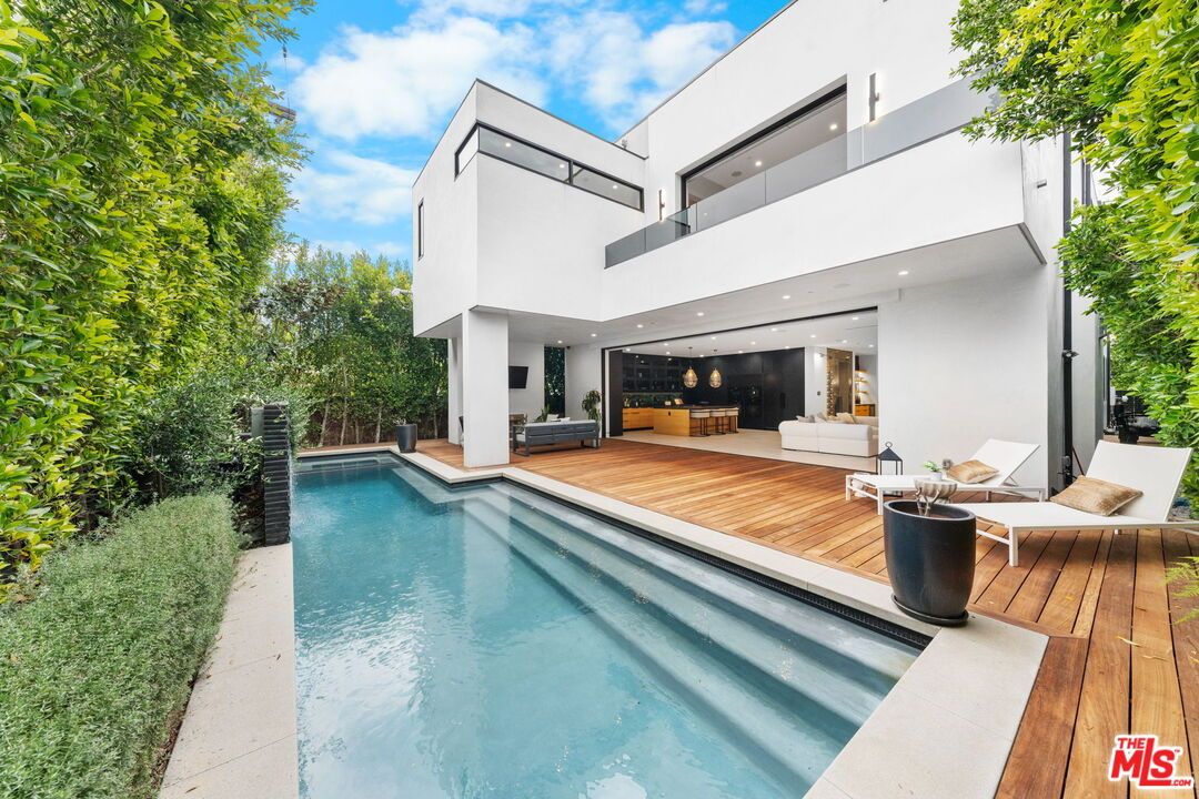 Exterior, Pool, Wood Texture Flooring