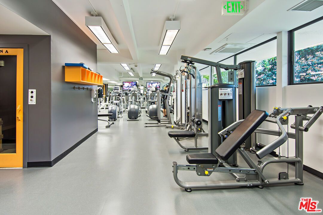 Fitness Equipment, Gym, Interior