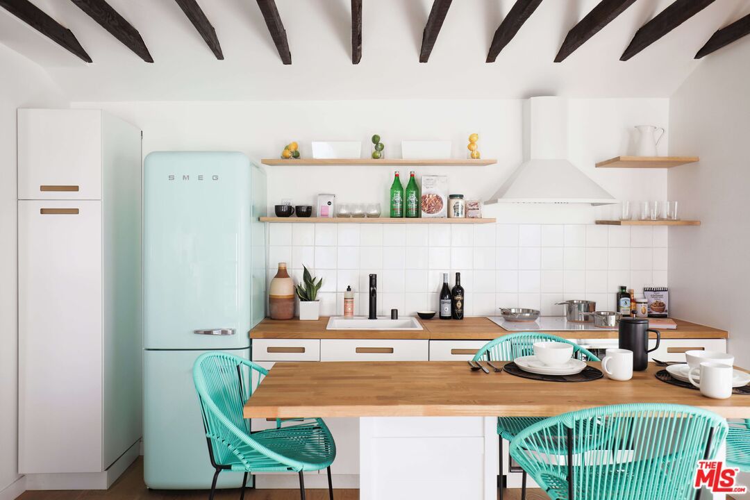 Interior, Kitchen, Wooden Beams