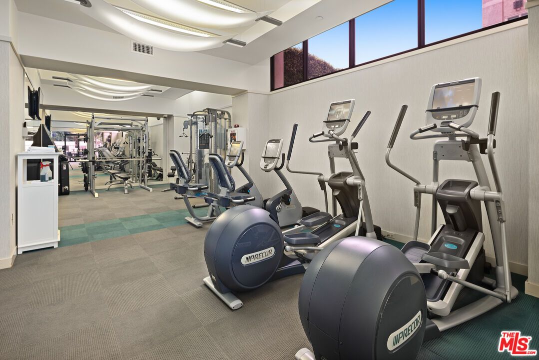 Fitness Equipment, Gym, Interior