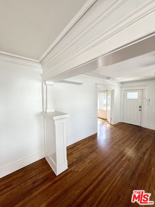 Empty room, Interior, Wood Texture Flooring