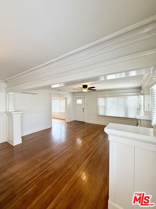 Empty room, Interior, Wood Texture Flooring