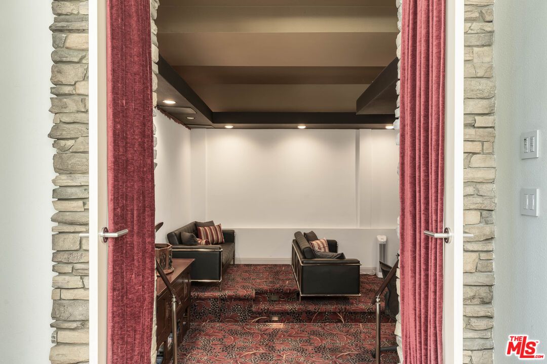 Interior, Recessed Lighting, Stone Walls