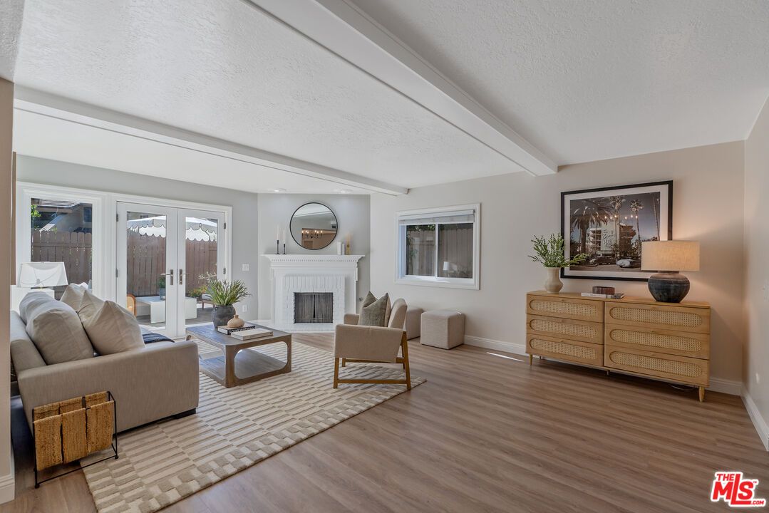 Fireplace, Interior, Living room, Wood Texture Flooring