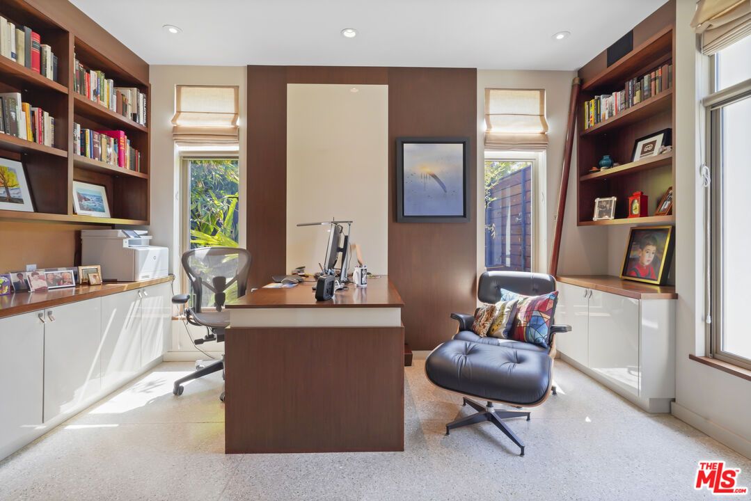 Home Office, Interior, Recessed Lighting