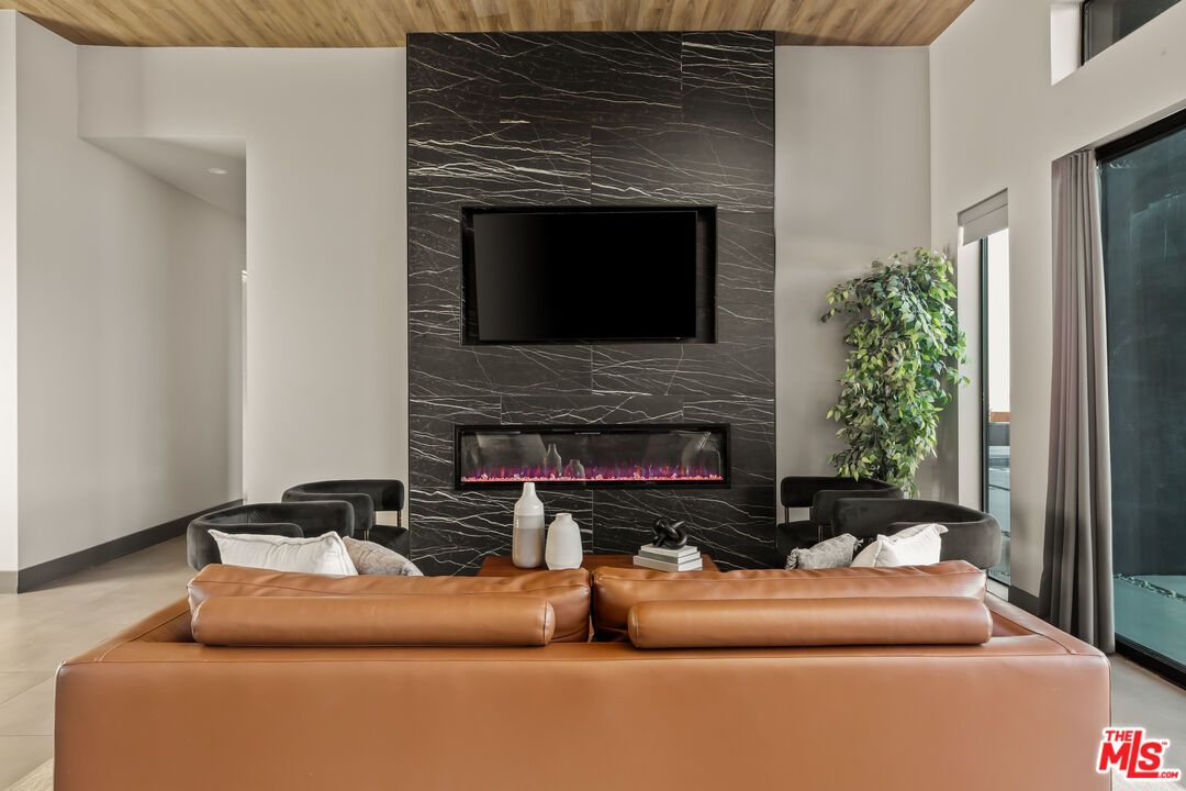 Fireplace, Interior, Living room, Wooden Ceilings