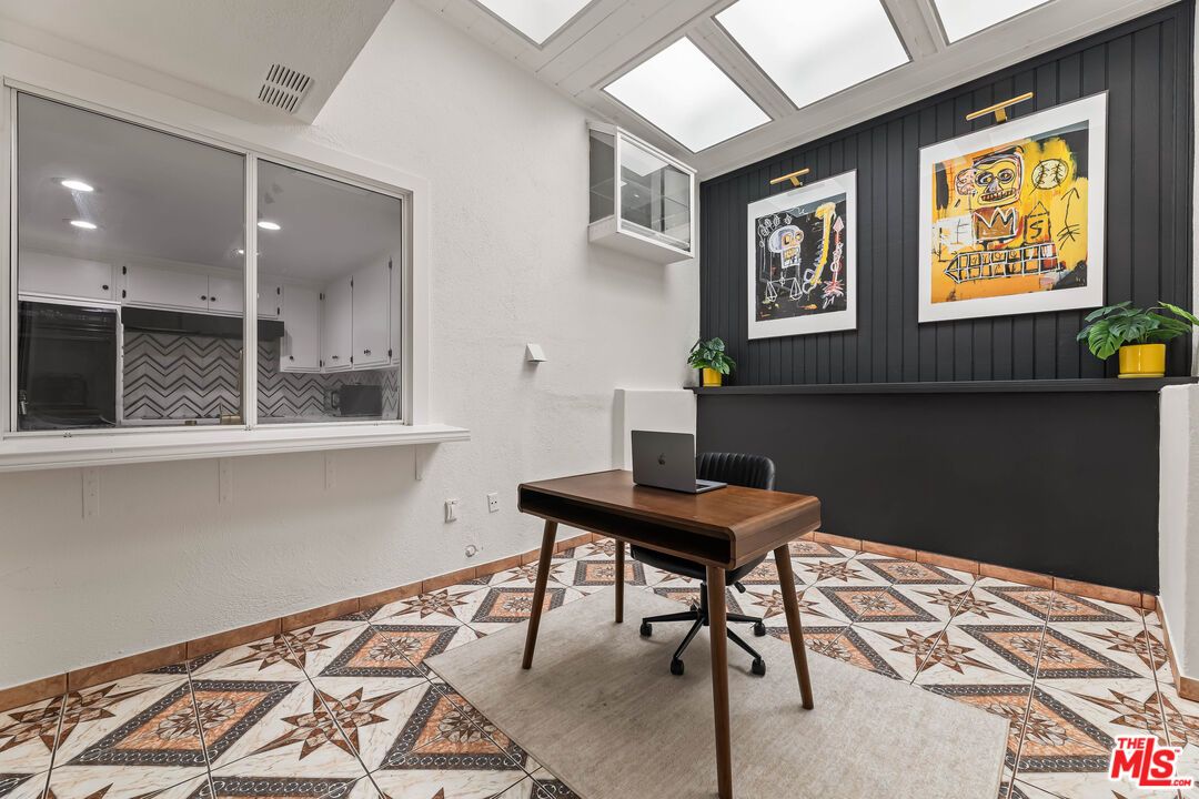 Home Office, Interior, Recessed Lighting