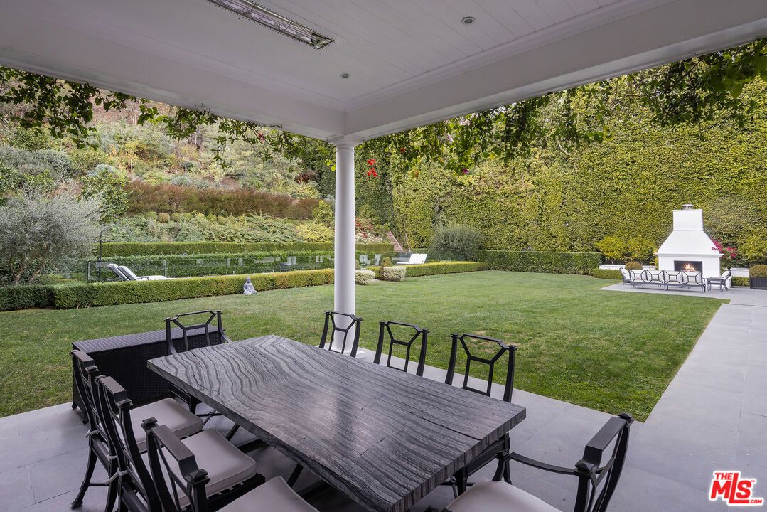 Backyard, Exterior, Fireplace