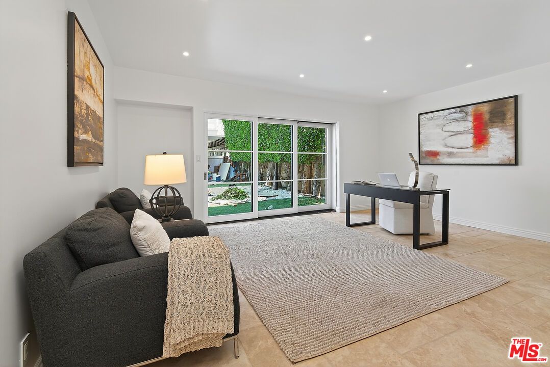Home Office, Interior, Living room, Recessed Lighting