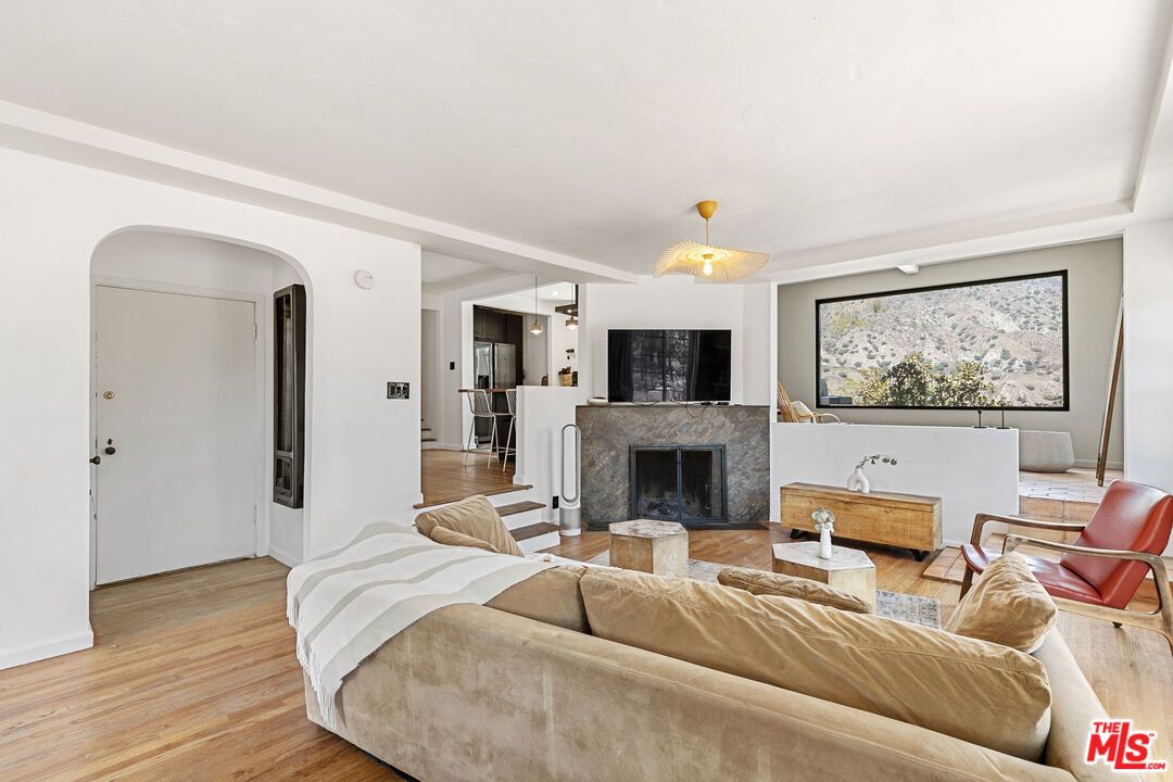 Fireplace, Interior, Living room, Wood Texture Flooring