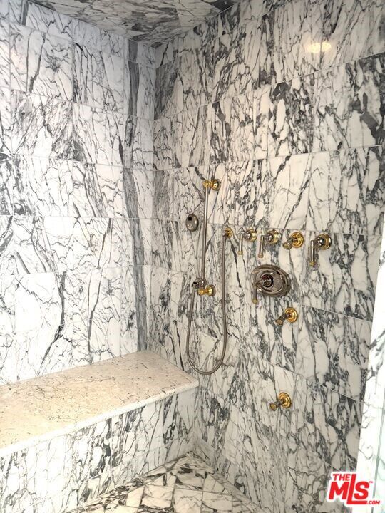 Bathroom, Interior, Marble Walls