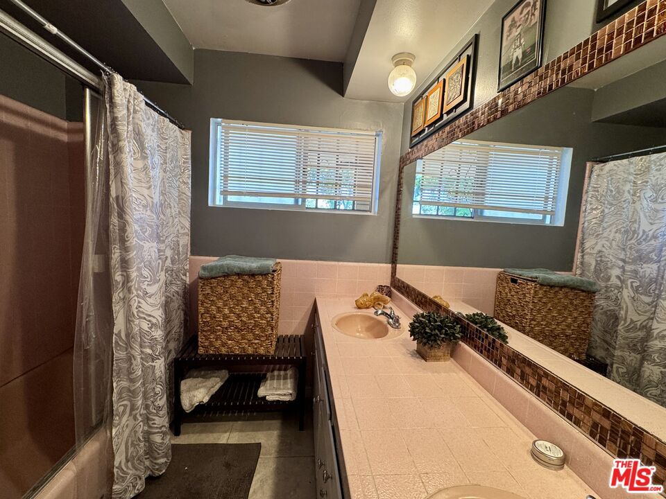 Bathroom, Dual Sink Vanities, Interior, Tile Countertops