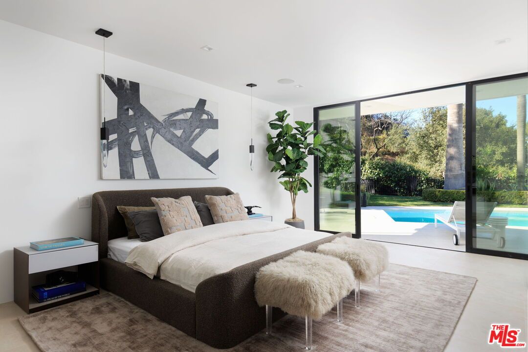 Bedroom, Interior, Pendant Lights, Recessed Lighting