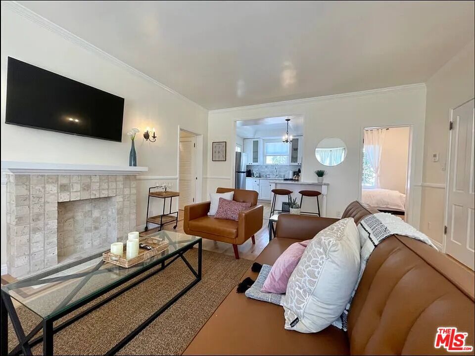Dining room, Fireplace, Interior, Living room, Pendant Lights