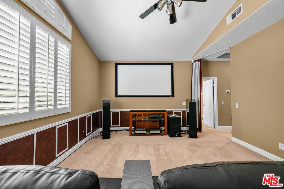 Interior, Projection Screen