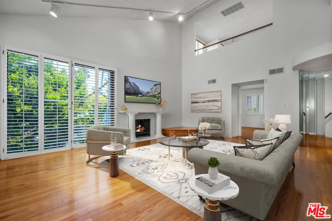 Fireplace, Interior, Living room, Wood Texture Flooring