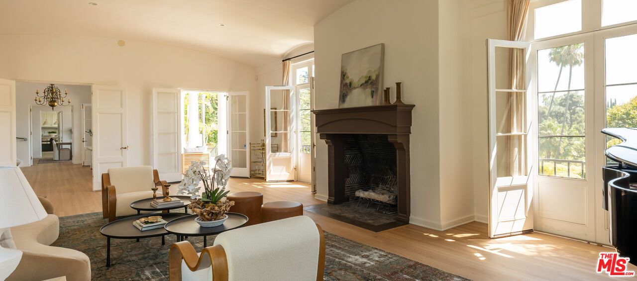 Fireplace, Interior, Wood Texture Flooring
