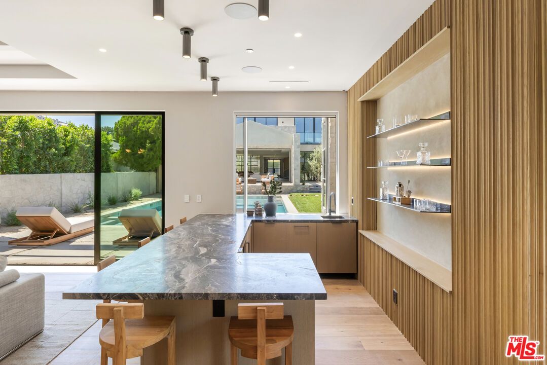 Interior, Recessed Lighting, Wood Texture Flooring