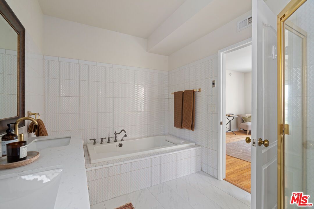 Bathroom, Interior, Marble, Wood Texture Flooring