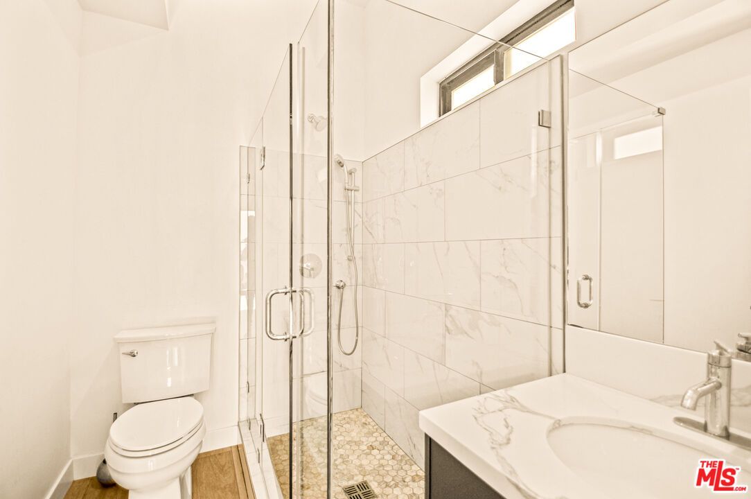 Bathroom, Glass Shower, Interior, Marble Walls