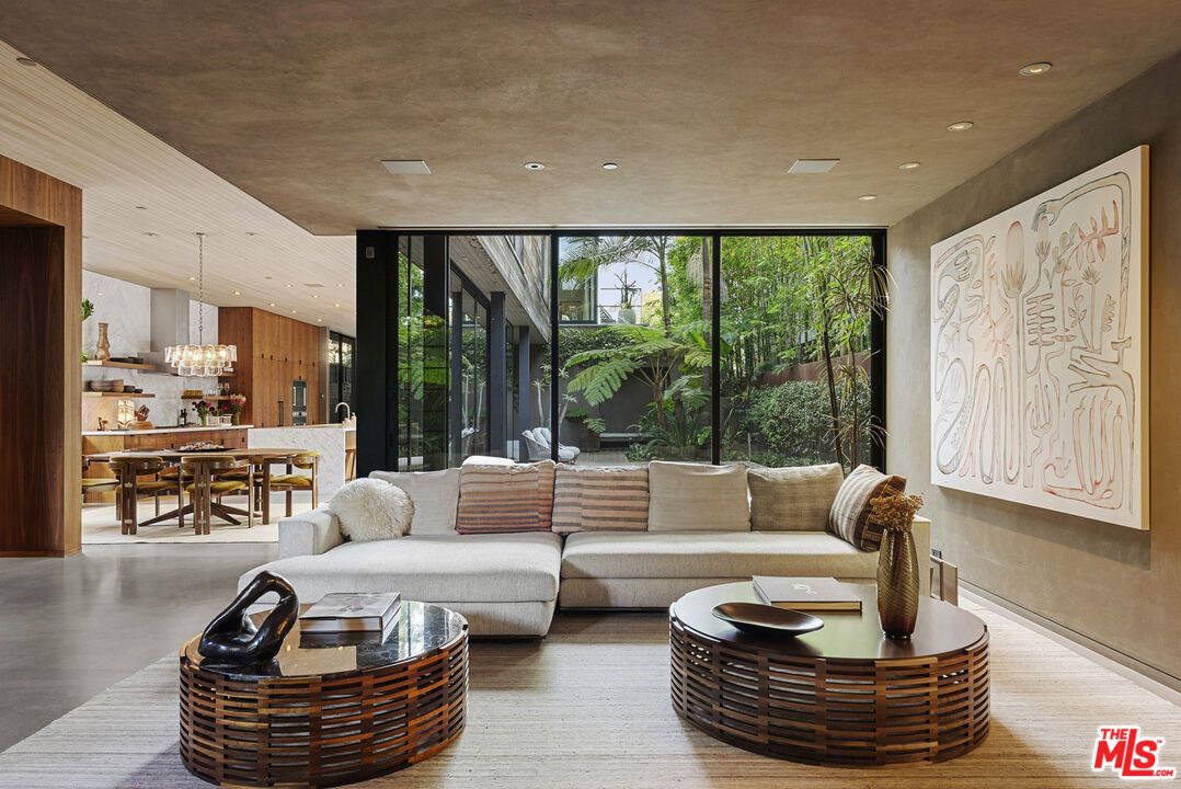 Chandelier, Dining room, Interior, Living room, Recessed Lighting, Wooden Walls