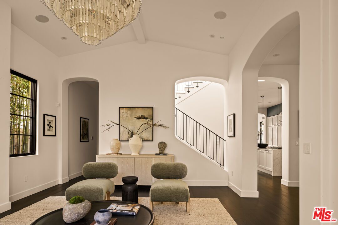 Chandelier, Interior, Recessed Lighting, Wood Texture Flooring