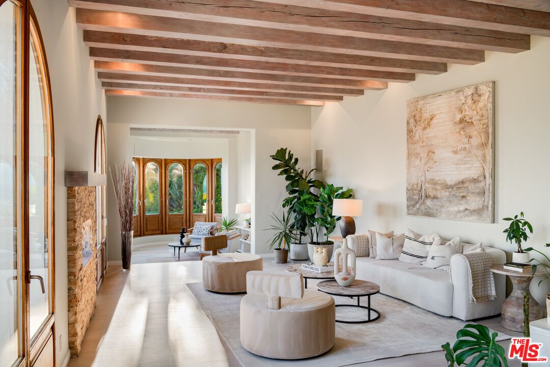 Interior, Living room, Wooden Beams, Wood Texture Flooring