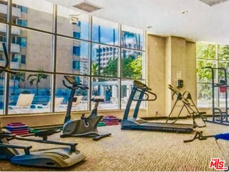 Fitness Equipment, Interior, Recessed Lighting