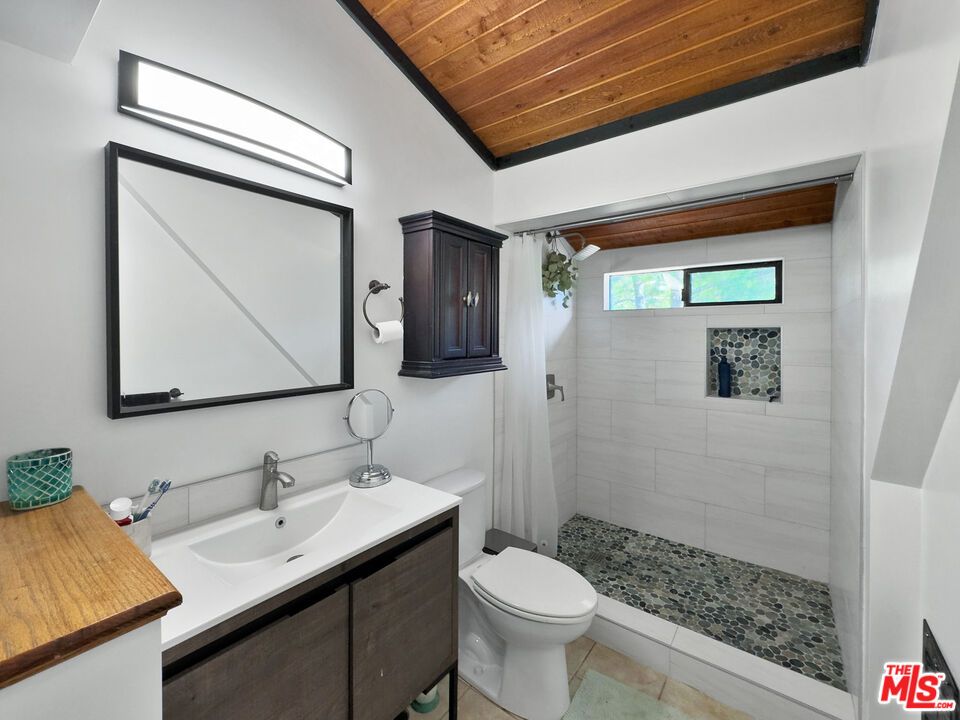 Bathroom, Interior, Wooden Ceilings