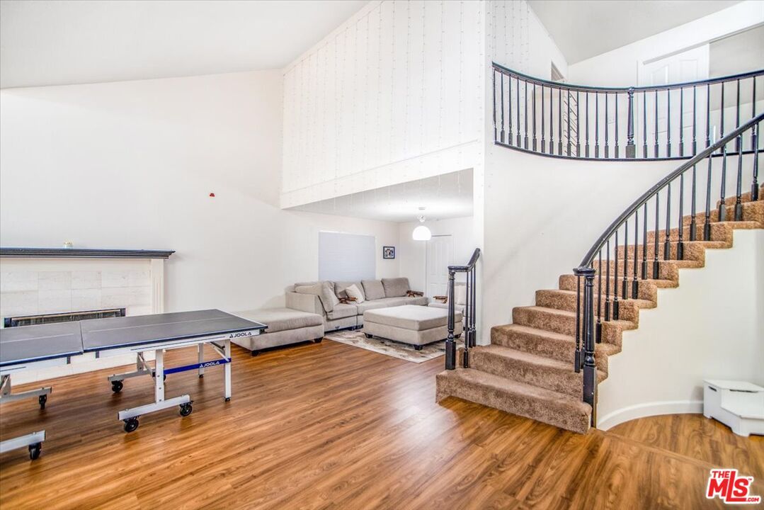 Game Room, Interior, Pendant Lights, Wood Texture Flooring