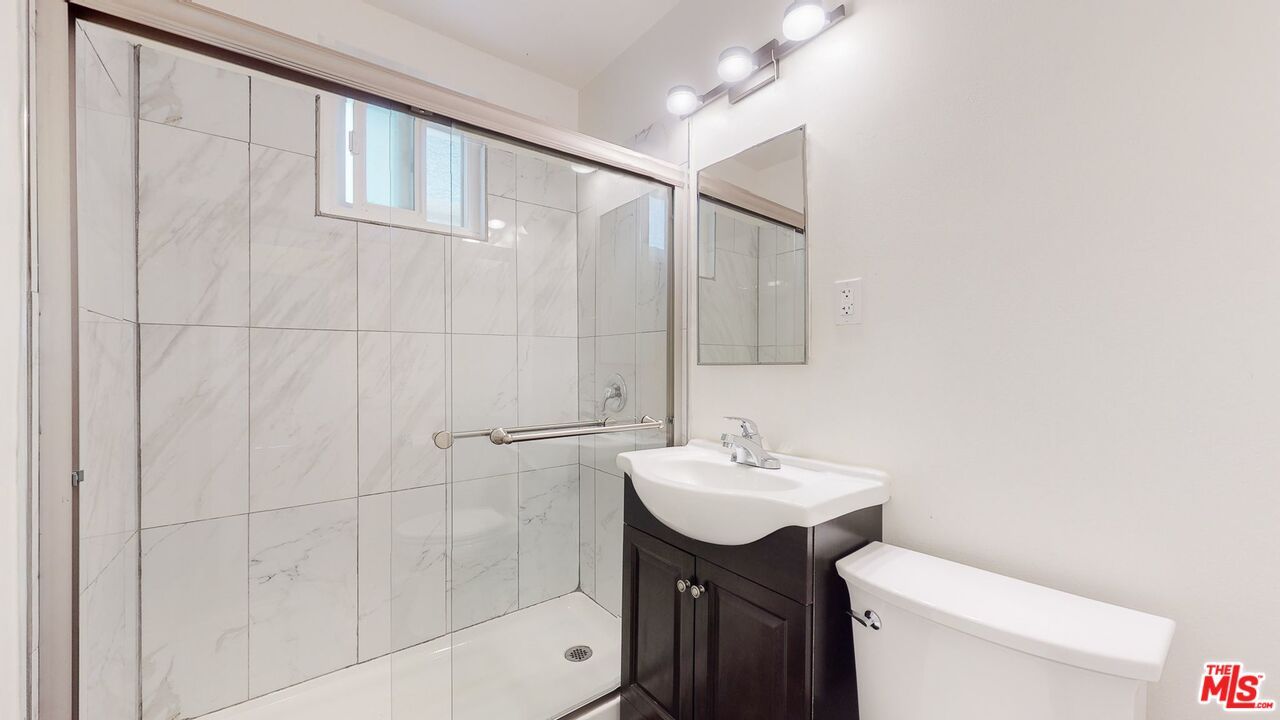 Bathroom, Glass Shower, Interior, Marble Walls