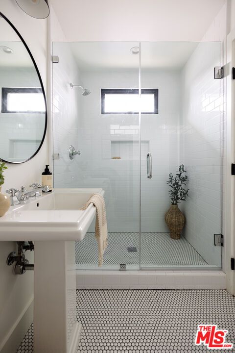 Bathroom, Glass Shower, Interior
