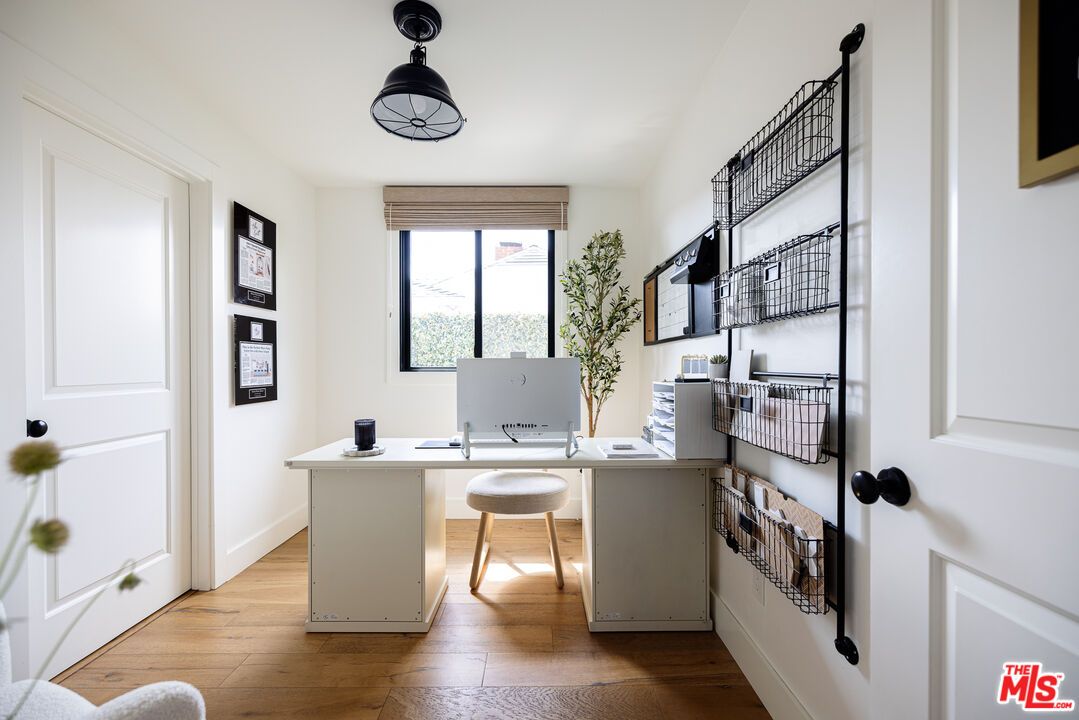 Home Office, Interior, Wood Texture Flooring
