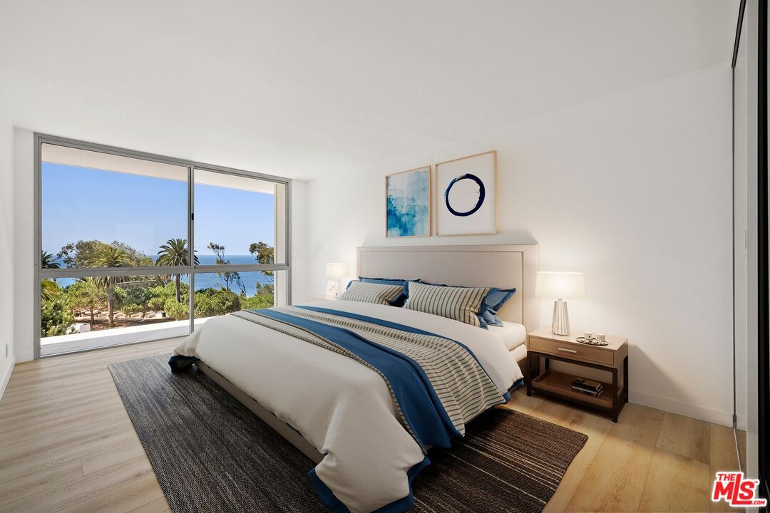 Bedroom, Interior, Water, Wood Texture Flooring