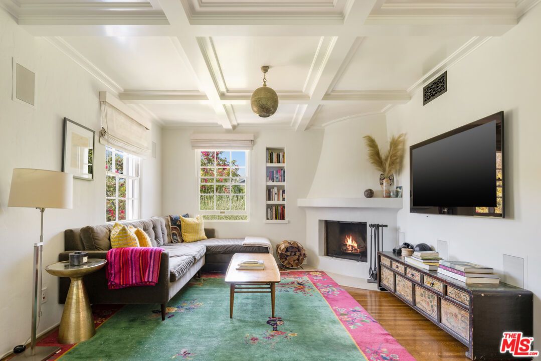 Fireplace, Interior, Living room, Wood Texture Flooring