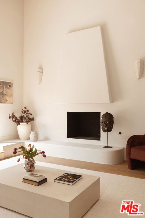 Fireplace, Interior, Living room, Wood Texture Flooring