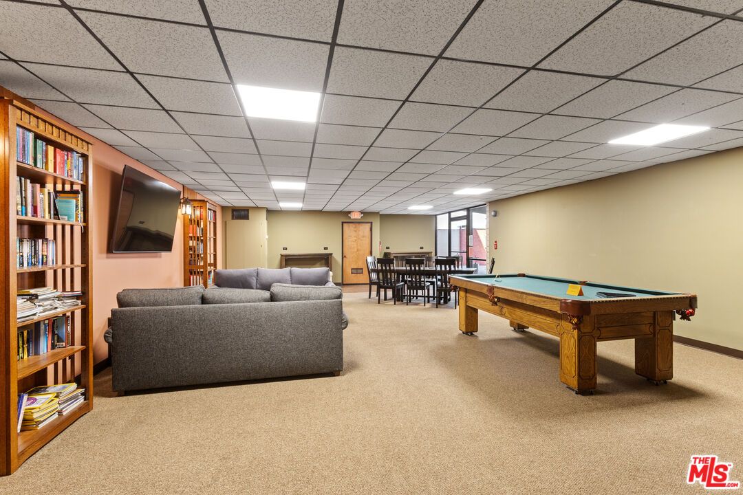 Billiard Table, Dining room, Game Room, Interior, Living room, Recessed Lighting