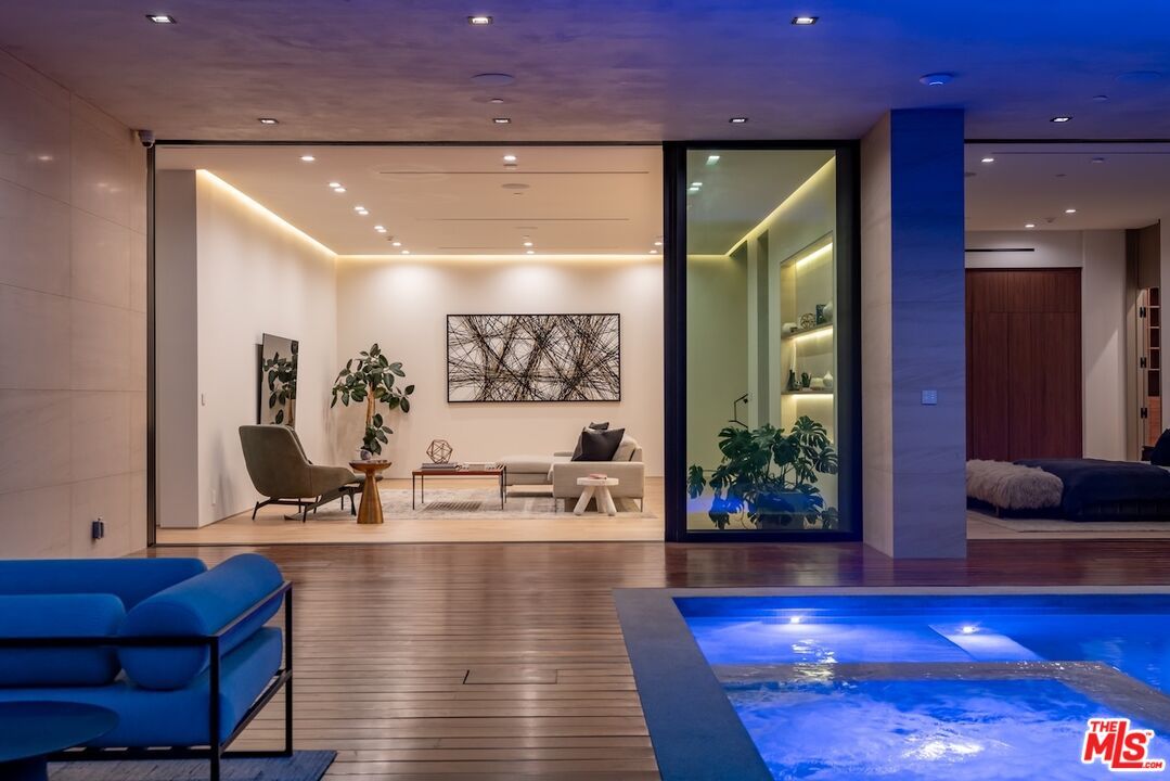 Interior, Pool, Recessed Lighting
