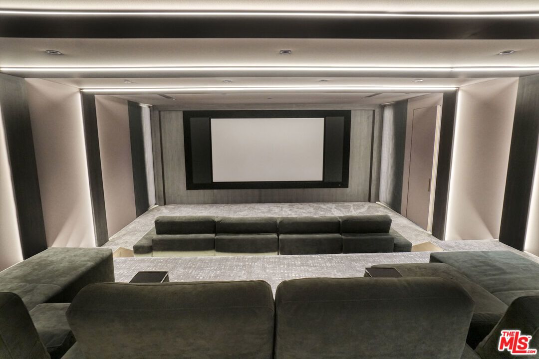 Interior, Projection Screen, Theatre Room