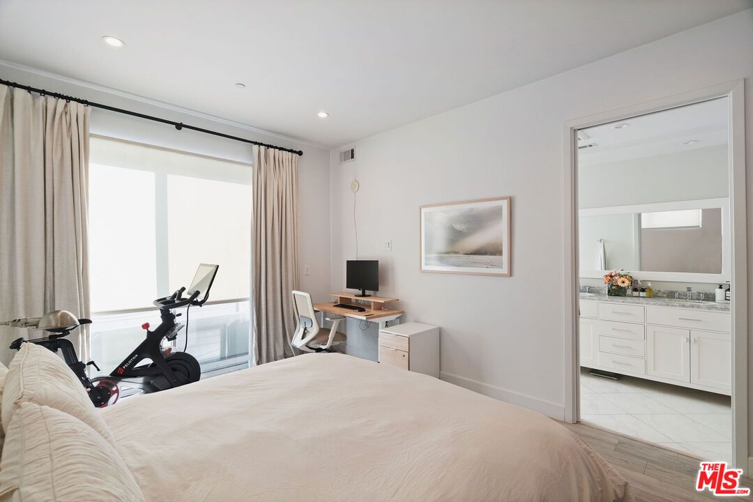 Bedroom, Fitness Equipment, Home Office, Interior, Recessed Lighting