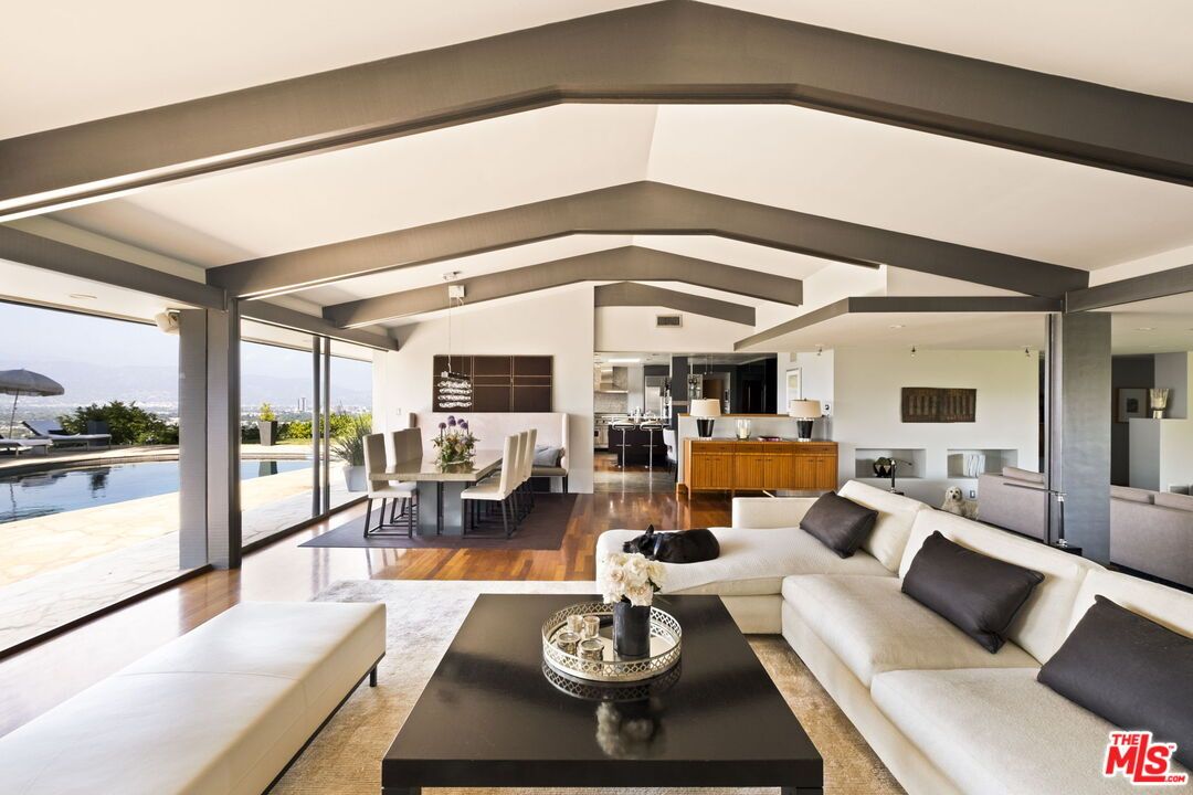 Dining room, Interior, Kitchen, Living room, Pendant Lights, Recessed Lighting, Water, Wood Texture Flooring