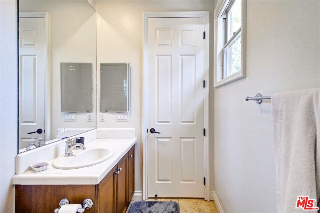 Bathroom, Dual Sink Vanities, Interior, Tile Countertops