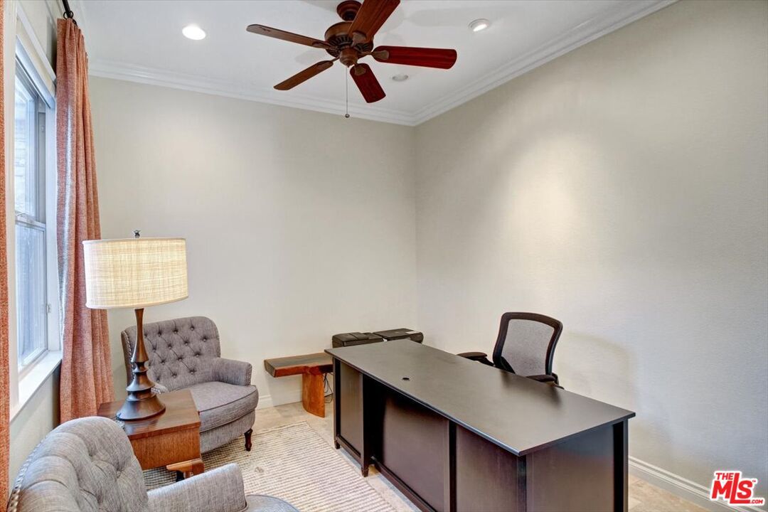 Home Office, Interior, Recessed Lighting