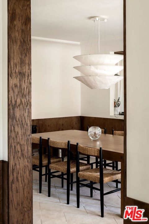 Dining room, Interior, Pendant Lights