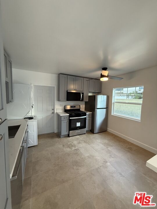 Interior, Kitchen, Stainless Steel Appliances