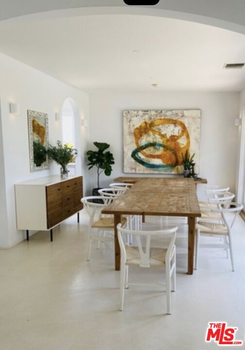 Dining room, Interior