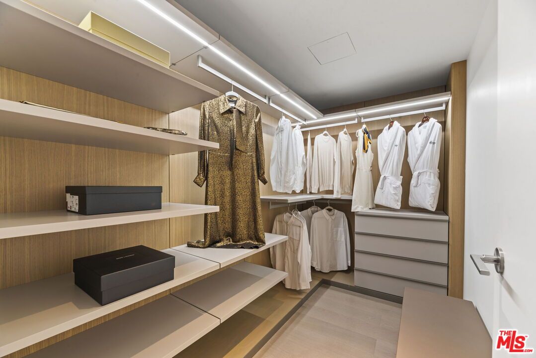 Interior, Walk-in Closets, Wood Texture Flooring