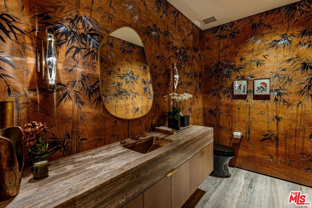 Bathroom, Interior, Wood Texture Flooring, Wooden Walls