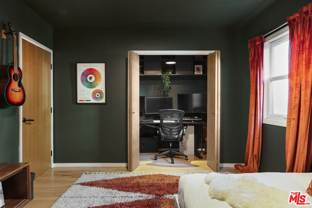 Home Office, Interior, Wood Texture Flooring